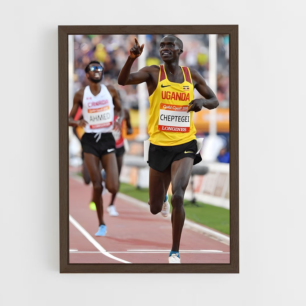 Poster L'Éclair de Doha – affiche Athlétisme (vue 5)